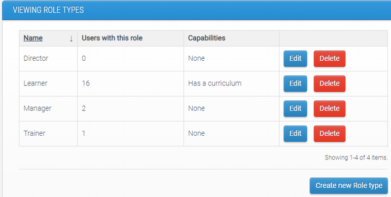 Setting up Role Types – On.Board (by Prosell Learning Ltd)